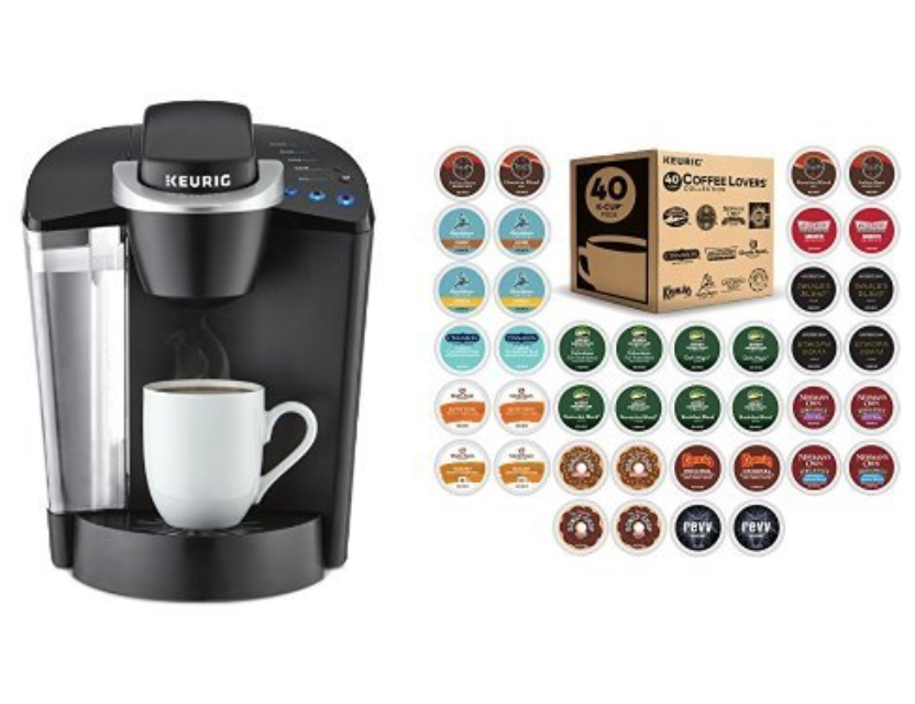 Keurig K55 Brewer & 40-count Variety Pack of K-Cups Just $59.99 Today Only!