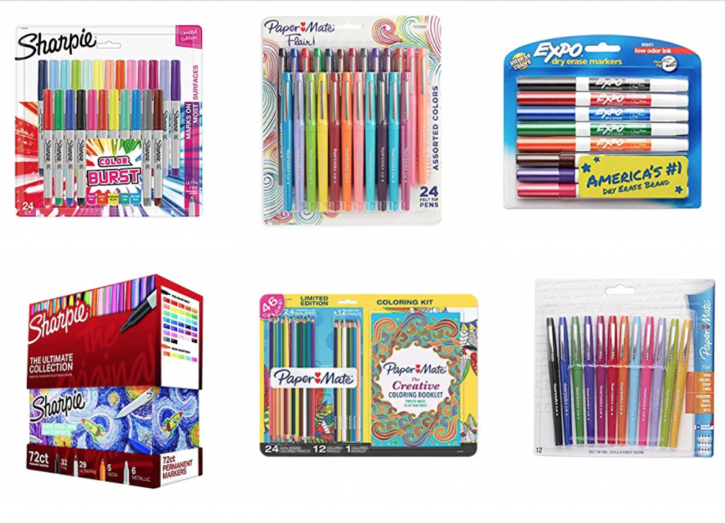 Take Up To 50% Off Coloring Products From Sharpie, Papermate, Prismacolor & More!