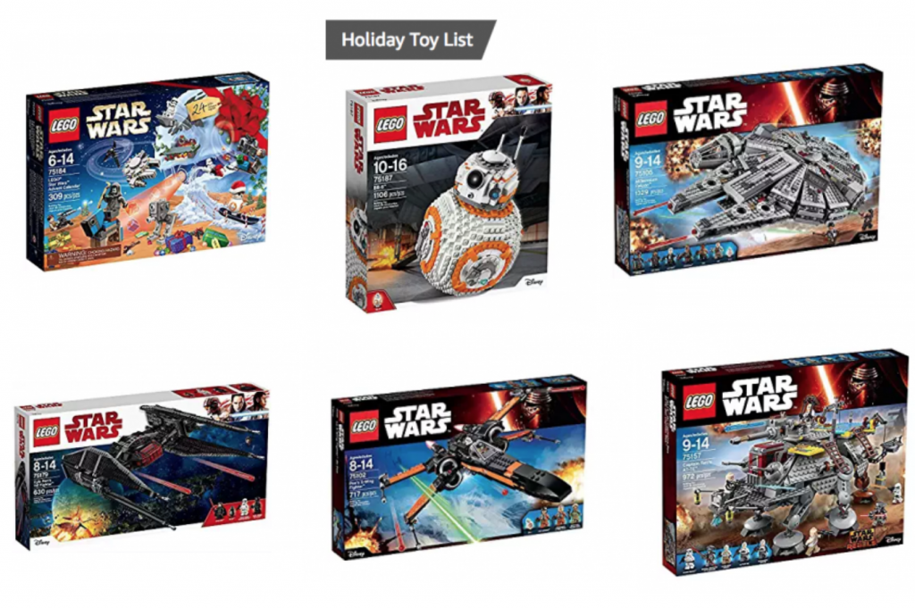 Save Up To 30% Off LEGO Star Wars On Amazon!