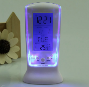 Temperature Calendar LCD Digital Alarm Clock $2.99 Shipped!