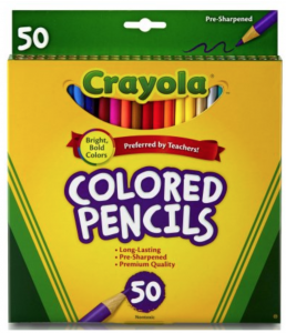 Crayola 50 Count Colored Pencils Just $3.97 With In-Store Pickup!