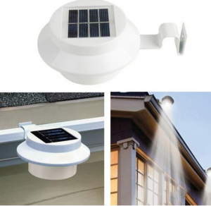 Waterproof LED Solar Courtyard Fence Lamp $3.00 For One or $10.00 For Four!