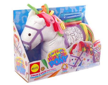 ALEX Toys Craft Color and Cuddle Washable Pony – Only $8!