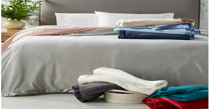 Martha Stewart Collection Soft Fleece Blankets ALL Sizes Only $14.99! (Reg. $50)