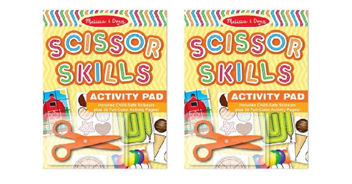 Melissa & Doug Scissor Skills Activity Book With Pair of Child-Safe Scissors Only $4.99! (Reg. $19)