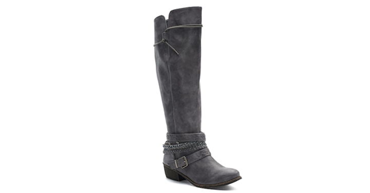 Kohl’s 30% Off! Earn Kohl’s Cash! Spend Kohl’s Cash! Stack Codes! FREE Shipping! SO Message Women’s Knee High Riding Boots – Just $27.99!