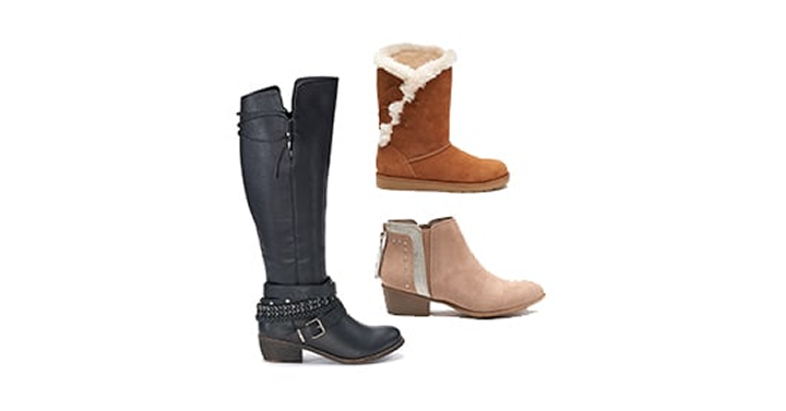 ENDS TONIGHT! Kohl’s Black Friday Sale! CUTE Women’s Boots – Just $16.99!!! Lots of styles!