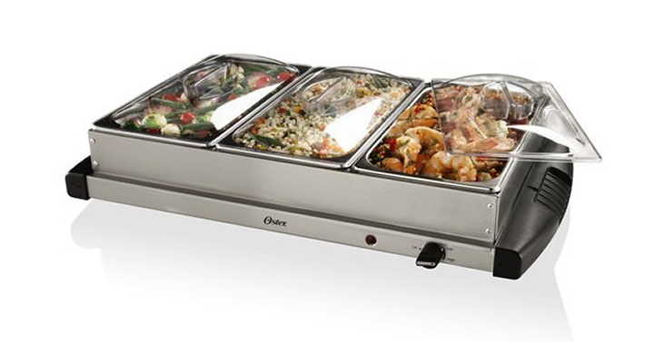 Oster Buffet Server, Stainless Steel – Just $18.75!