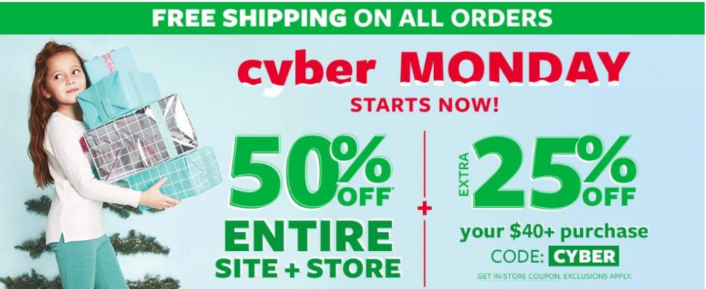 SALE EXTENDED! Carter’s Cyber Monday Sale is LIVE!