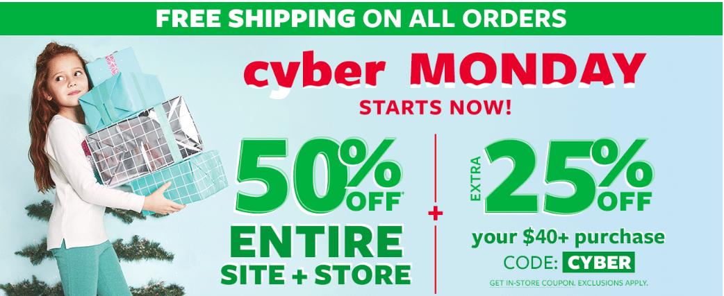 Carter’s Cyber Monday Sale is LIVE!