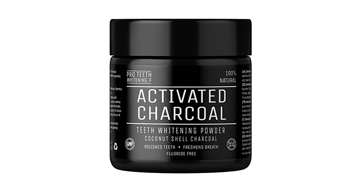 Activated Charcoal Natural Teeth Whitening Powder – Just $10.99!