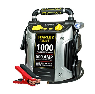 Stanley Jump Starter 1000Peak/500 Instant Amps Air Compressor Only $59.99 Shipped!