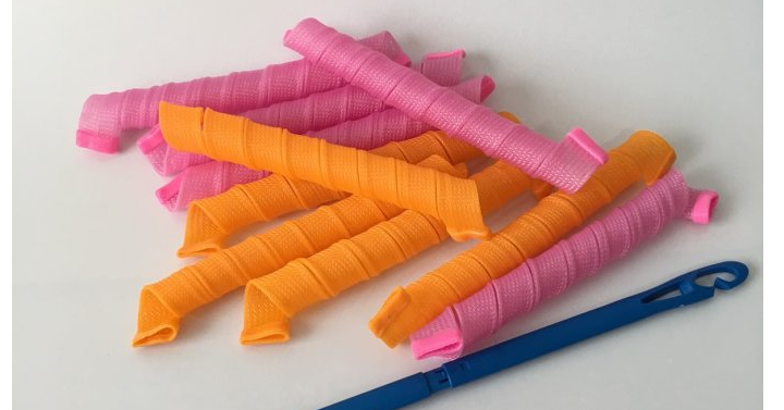 Magic Curler Set in Long & Short Sizes – Set of 10 and 1 Hook – Just $9.99! Like Curlformers!