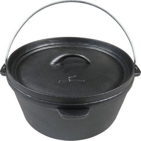 Ozark Trail Plant Oil 4.0-Quart Cast Iron Pot Only $10.40!