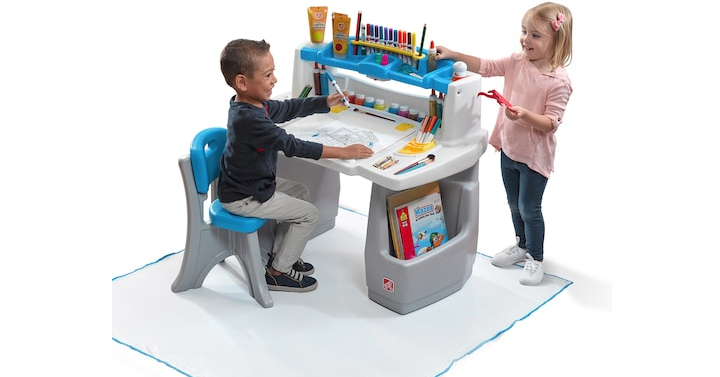 HOT! TODAY ONLY! 20% Off Toys Code! 20% Off Clothing & Shoes Code! 20% Off Everything Code! Earn $15 Kohl’s Cash! Step2 Deluxe Art Desk with Splat Mat