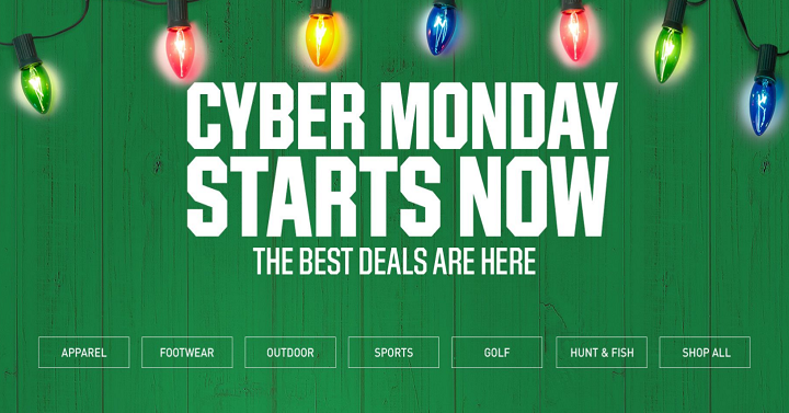 Dick’s Sporting Goods Cyber Monday Save 25% Off Sitewide + FREE Shipping!