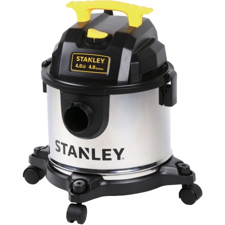 Stanley 4 Gallon 4 Peak HP Stainless Steel Wet/Dry Vac Only $20!