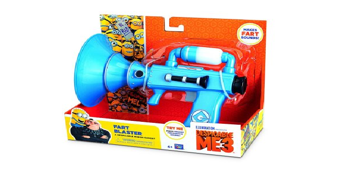 Despicable Me 3 Fart Blaster Only $13.49! (Reg. $19.97) Great Reviews!