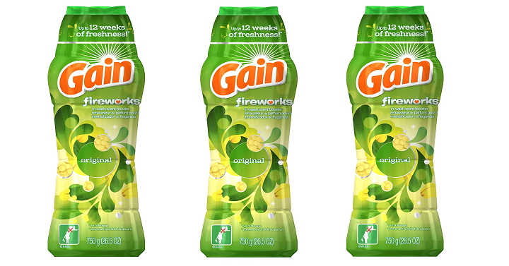 Amazon: Gain Fireworks In-Wash Scent Booster Only $7.16 Shipped!