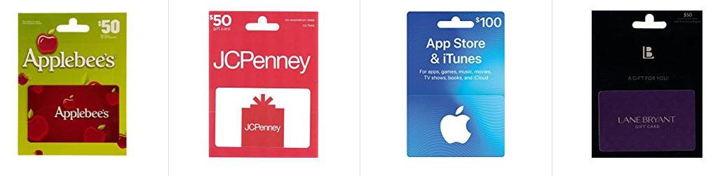 HOT Gift Card Deals on Amazon!