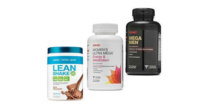 Save 40% on GNC Products!