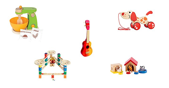 Save up to 40% on specialty toys from Hape!