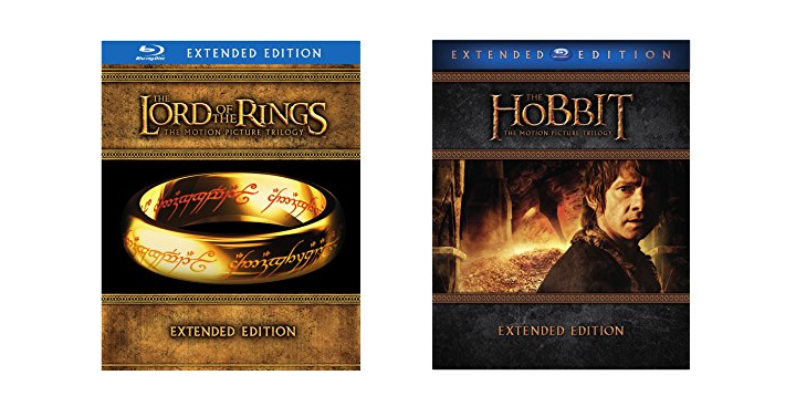 Save on Lord of the Rings and Hobbit trilogies on Blu-ray! Priced from $25.99!