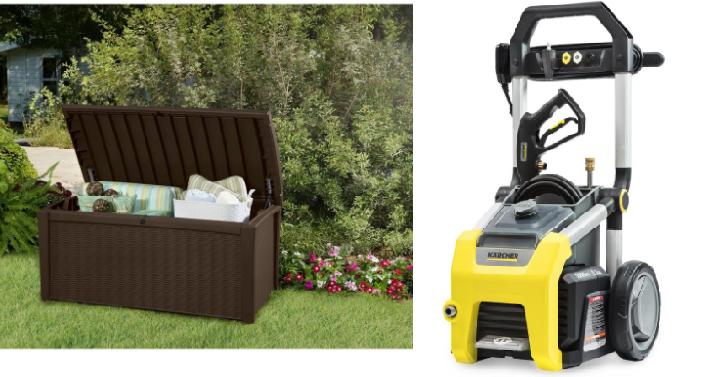Home Depot: Up to 25% off Select Pressure Washers and Outdoor Storage + FREE Shipping!