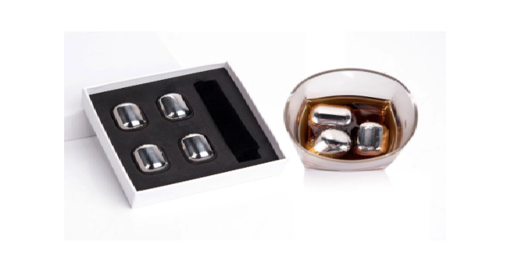 Stainless Steel Cooling Stone Oval Ice Cubes Only $5.80 Shipped!
