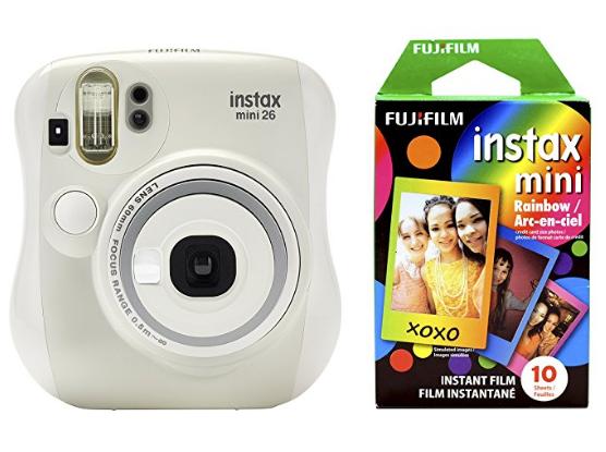Fujifilm Instax Mini 26 + Rainbow Film Bundle – Only $49.99 Shipped!
