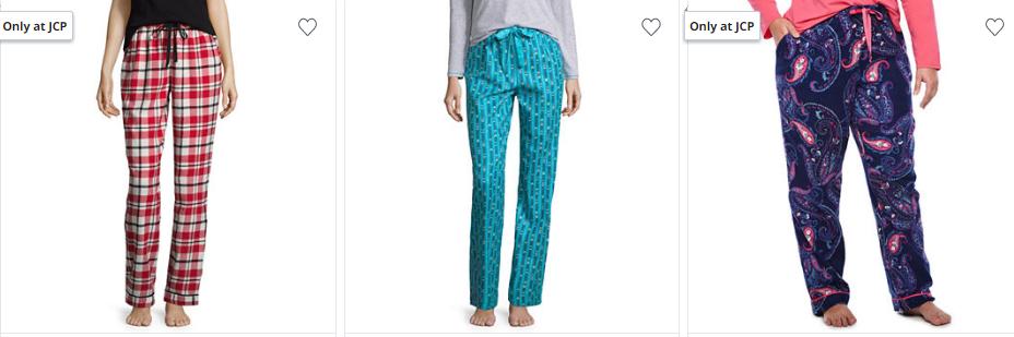 Day 4 of JCPenney’s Black Friday Deals are LIVE! Women’s Pajama Pants Starting at Only $5!