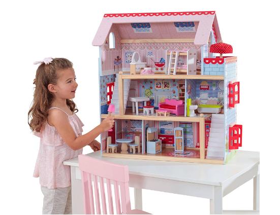 KidKraft Chelsea Doll Cottage with Furniture – Only $44! (Reg. $129.99)