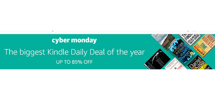 The Biggest Kindle Daily Deal of the Year! Up to 85% Off!