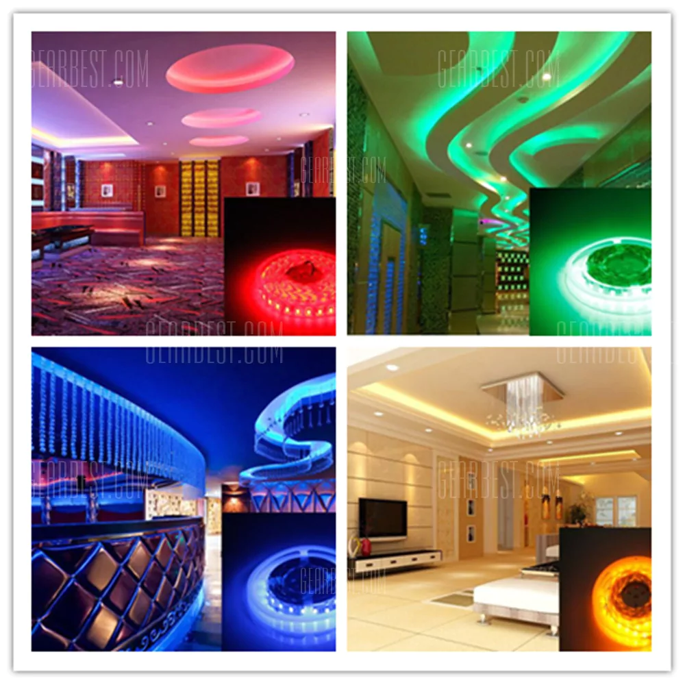 Colored LED Light Strip (16.4ft) Only $9.99 Shipped!