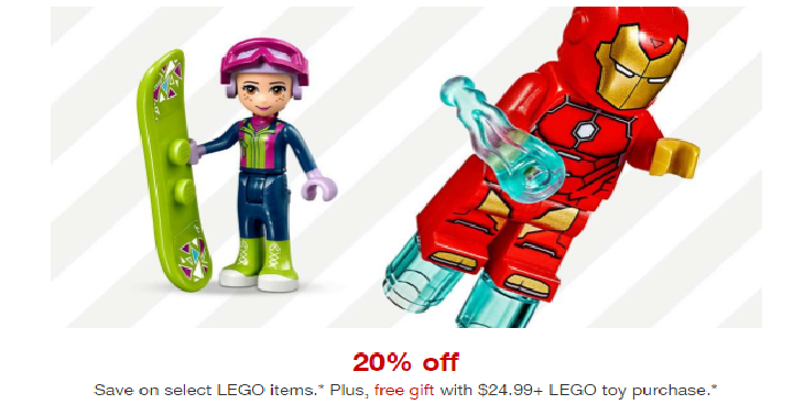Target: Save 20% off LEGO Sets + FREE Shipping!