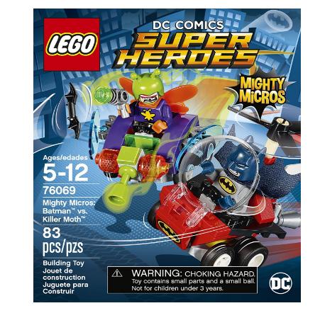 LEGO Super Heroes Mighty Micros: Batman vs. Killer Moth Building Kit – Only $5.99! *Add-On Item*