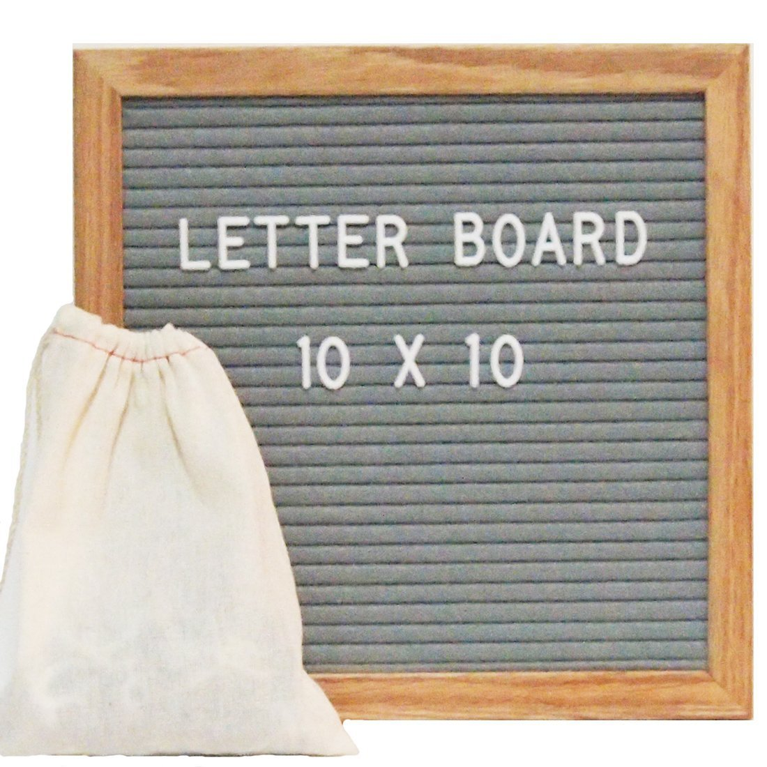 Gray Letter Board 10×10 Frame Only $29.95!