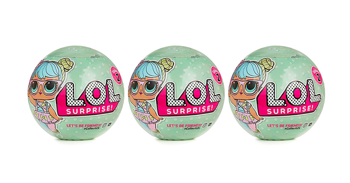 L.O.L. Surprise! Doll Series 2 – 3pk – Just $27.99!