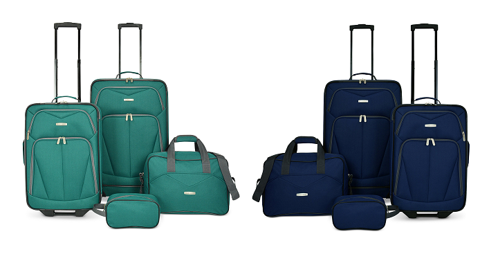 Macy’s: Kingsway 4 Piece Luggage Set Only $39.99 Shipped!