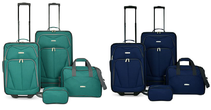 Travel Select Kingsway 4-Pc Luggage Set Only $39.99 Shipped! (Reg. $160) Today Only!