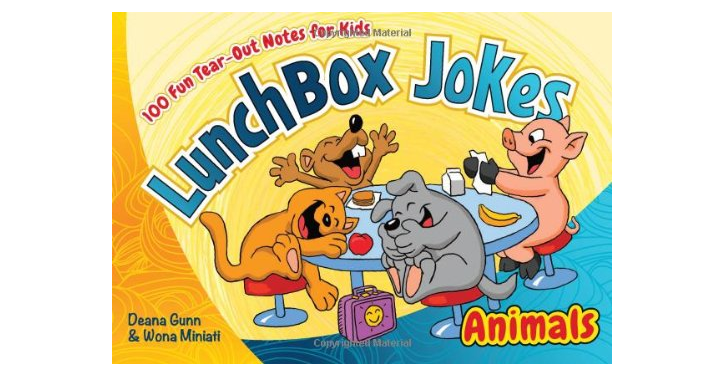 Amazon: Lunchbox Jokes: Animals: 100 Fun Tear-Out Notes for Kids Only $5.82!
