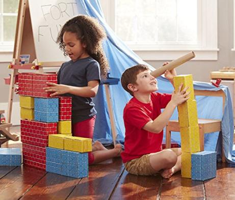 Melissa & Doug Jumbo Extra-Thick Cardboard Building Blocks as low as $35.18 Shipped for TWO Sets! Only $17.59 Each Set!