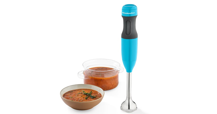 Kohl’s 30% Off! Earn Kohl’s Cash! Spend Kohl’s Cash! Stack Codes! FREE Shipping! KitchenAid 2-Speed Hand Blender – Just $27.99!