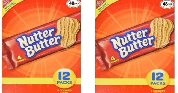 Nutter Butter Peanut Butter Sandwich Single Serve Bags (Pack of 48) Only $16.82 Shipped!