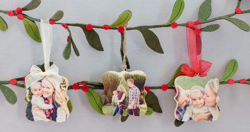 Personalized Wood Ornaments Now 3 For $30 + FREE Shipping!