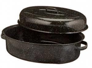 Granite Ware 0509-2 18-Inch Covered Oval Roaster $11.50!