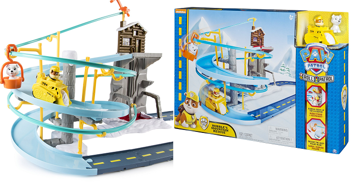 Paw Patrol Roll Patrol Rubble’s Mountain Rescue Track Set Only $19.98! (Reg $39.99)