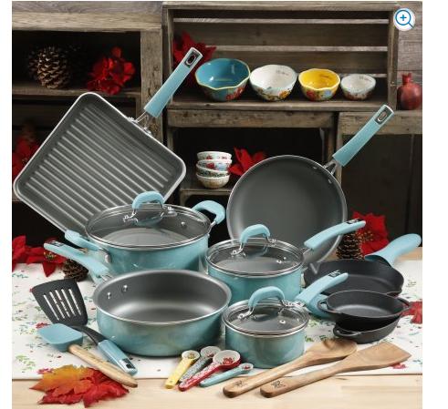 The Pioneer Woman 30-Piece Cookware Set – Only $94 Shipped!