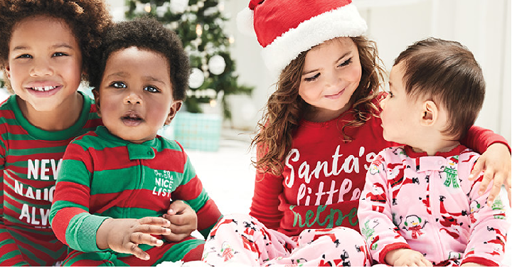 Carter’s: Save up to 60% off Christmas Pajamas + FREE Shipping! Pjs for Only $8 Shipped!