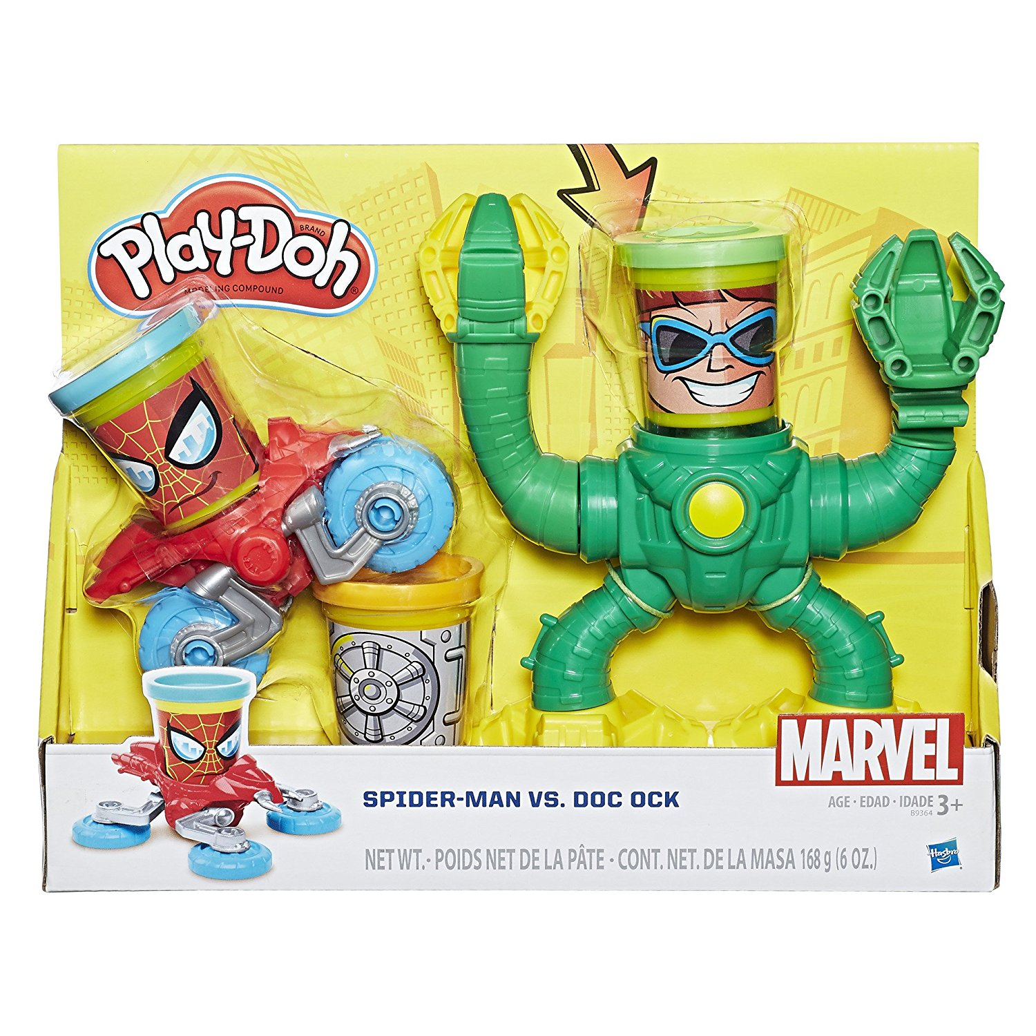 Play-Doh MVL Spiderman vs. Doc Ock Set Only $4.00! (Reg $14.99)
